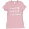 say eye Ladies Fitted T-Shirt