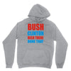 bush clinton large Hoodie