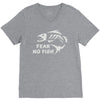 fear no fish V-Neck Tee
