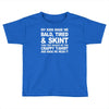 my kids made me bald tired funny Toddler T-shirt
