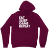 eat sleep game repeat Unisex Hoodie