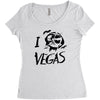 i (fear) vegas Women's Triblend Scoop T-shirt