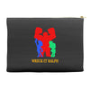 wreck it ralph silhouette Accessory Pouches