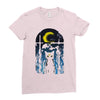 moon visitor Ladies Fitted T-Shirt