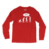 banksy funny human evolution indie Long Sleeve Shirts