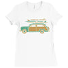 surf car Ladies Fitted T-Shirt