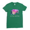 Little Dipper with Galaxy Ladies Fitted T-Shirt