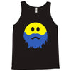bearded smiley face Tank Top