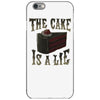 the cake is a lie iPhone 6/6s Case