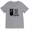 old school rock V-Neck Tee