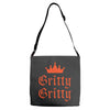 gritty gritty Adjustable Strap Totes