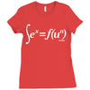 sex equation Ladies Fitted T-Shirt