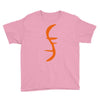 helix of heroes funny retro sci fi superhero symbol cool logo Youth Tee