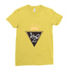 the king is back Ladies Fitted T-Shirt