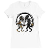 hunter vs Ladies Fitted T-Shirt