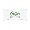 golfer License Plate