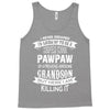 Super Cool Pawpaw Of A Freaking Awesome Grandson Tank Top