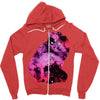celestial cat Zipper Hoodie
