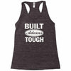 built adams tough Racerback Tank