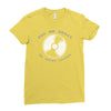 ask me about my 7inches Ladies Fitted T-Shirt