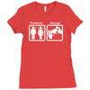 problem l&ouml;sung zocken lustig funny (2) Ladies Fitted T-Shirt