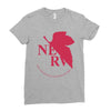 nerv -Evangelion Ladies Fitted T-Shirt