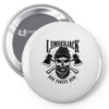 lumberjack skull Pin-back button
