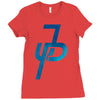 jake paul blue Ladies Fitted T-Shirt
