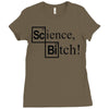 science bitch (2) Ladies Fitted T-Shirt