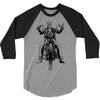 skeleton biker 3/4 Sleeve Shirt