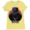 black panther Ladies Fitted T-Shirt