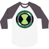 omnitrix symbole ben10 3/4 Sleeve Shirt