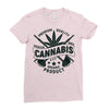 cannabis medical only Ladies Fitted T-Shirt