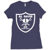 al davis rip Ladies Fitted T-Shirt