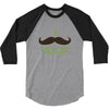 mustache pinch 3/4 Sleeve Shirt