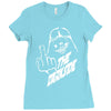darth vader star wars fun party trance  mycultshirt kult shirt neu2 Ladies Fitted T-Shirt