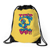 undead zed Drawstring Bags