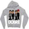 dobre twins dobre brother Zipper Hoodie