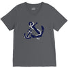 double anchor V-Neck Tee