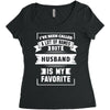 I've Been Called A Lot Of Names But Husband Is My Favorite Women's Triblend Scoop T-shirt