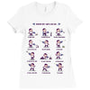 ray gun Ladies Fitted T-Shirt