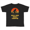 Hide and Seek World Champion Toddler T-shirt
