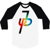 jake paul colorful 3/4 Sleeve Shirt