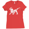 tribal absol Ladies Fitted T-Shirt