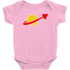 the spaceman logo Baby Bodysuit