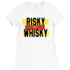 risky after whisky Ladies Fitted T-Shirt
