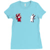 listen to your conscience Ladies Fitted T-Shirt