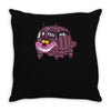 new cat bus Throw Pillow