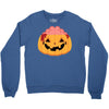 pumpkin brain Crewneck Sweatshirt
