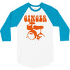 cream ginger baker cream eric clapton jack bruce 3/4 Sleeve Shirt